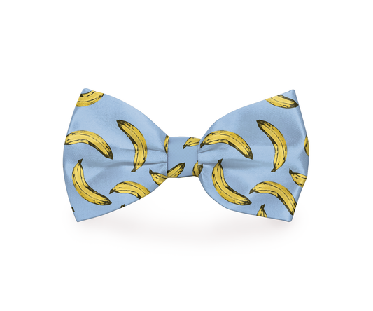 Banana Dog Bow Tie